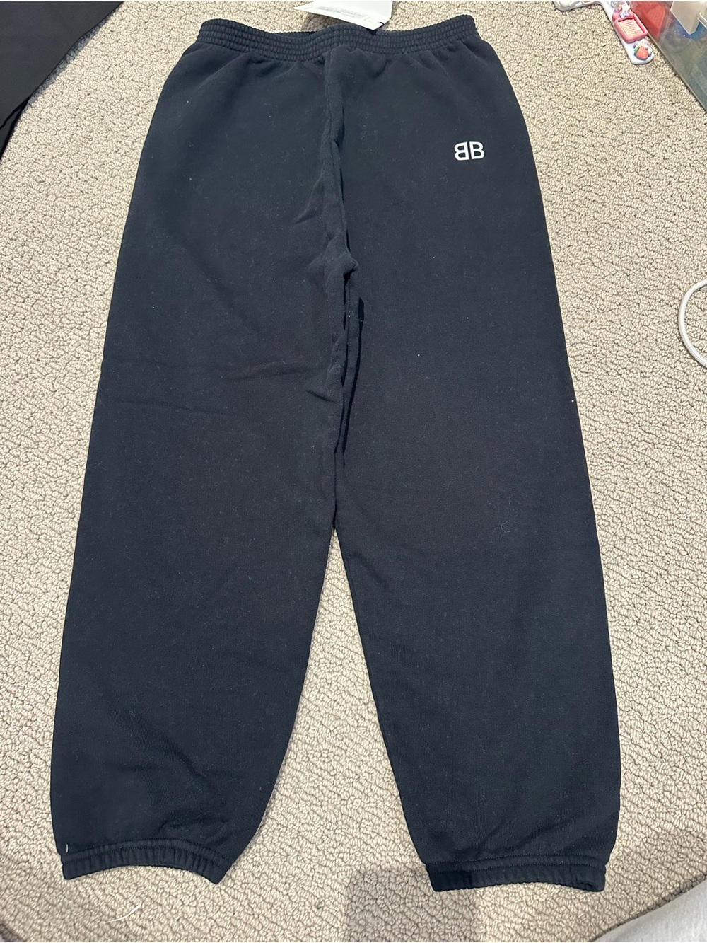 Balenciaga Black Kids Sweatpants